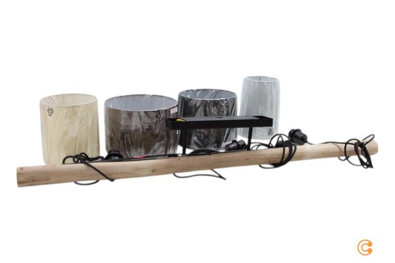 Lindby Amilia Hängeleuchte Stoffschirm Deckenlampe Lampe Siehe Text/Foto C-Ware von Lindby