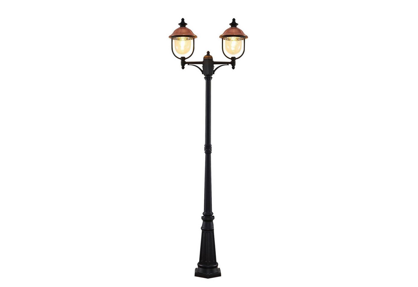 Lindby Außen-Stehlampe Clint, Nicht enthalten, 2 x 60 W Lindby Außen-Stehlampe Clint, Nicht enthalten, 2 x 60 W von Lindby