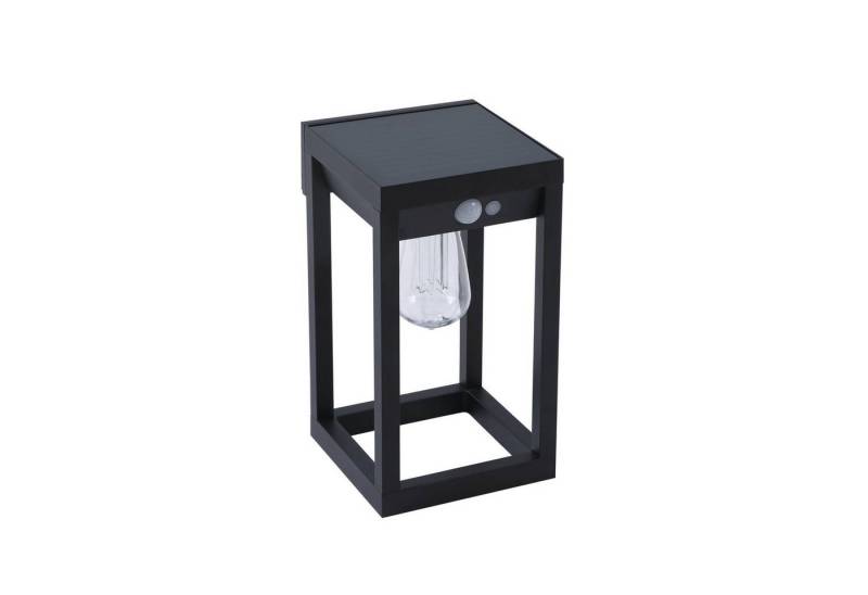 Lindby Außen-Wandleuchte Enea, LED, Metall, Schwarz Farbwechsel RGB + weiß IP44mit Bewegungsmelder, 1 x 6 W LED, Farbwechsel RGB + weiß von Lindby