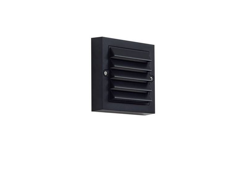 Lindby Außen-Wandleuchte Muro, 1 x 6 W LED, warmweiß von Lindby