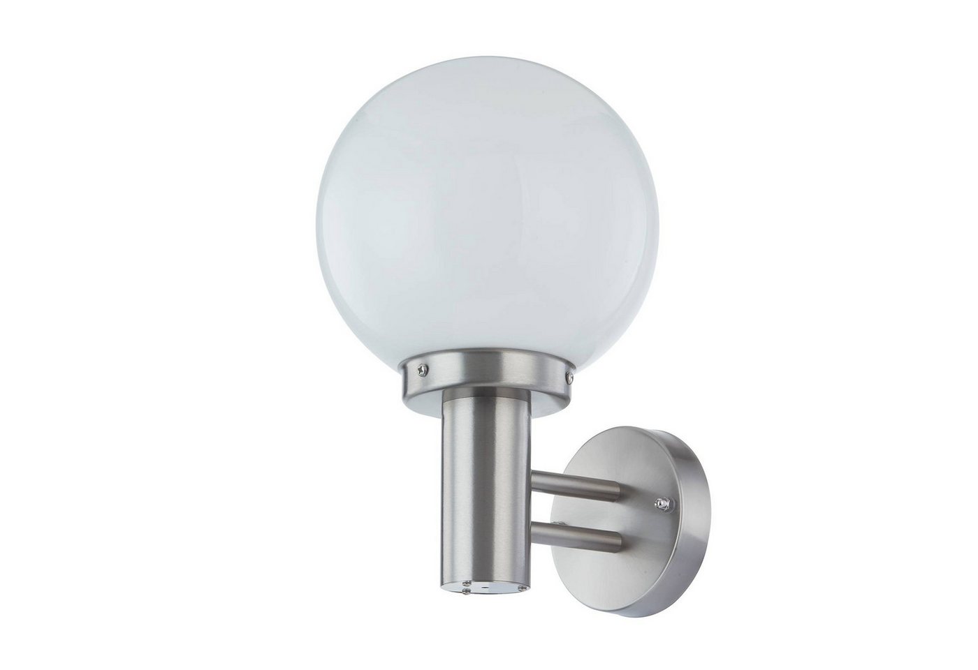 Lindby Außen-Wandleuchte Nada, Leuchtmittel nicht inklusive, Modern, Edelstahl, Glas, edelstahl, opalweiß, 1 flammig, E27 Lindby Außen-Wandleuchte Nada, Leuchtmittel nicht inklusive, Modern, Edelstahl, Glas, edelstahl, opalweiß, 1 flammig, E27 von Lindby