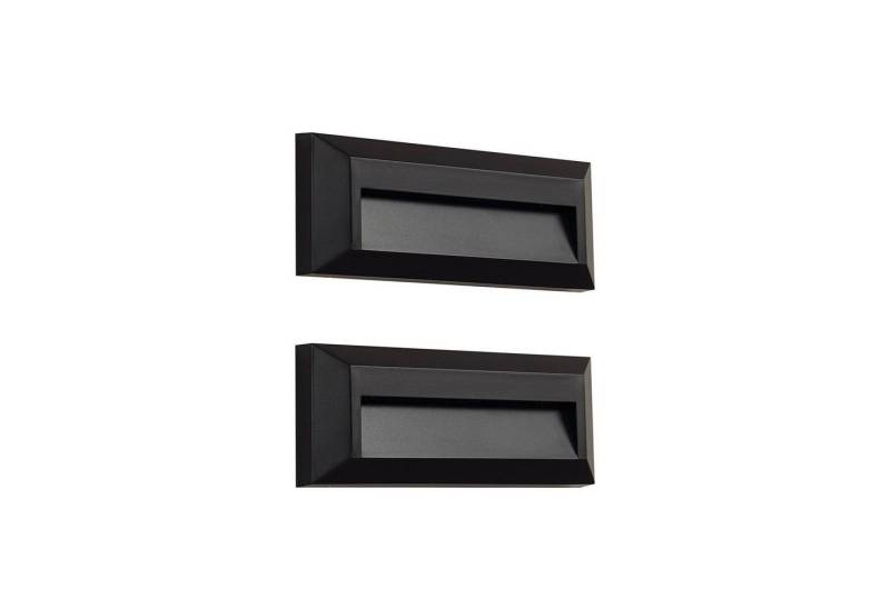 Lindby Außen-Wandleuchte Peker, 1 x 2 W LED, warmweiß von Lindby