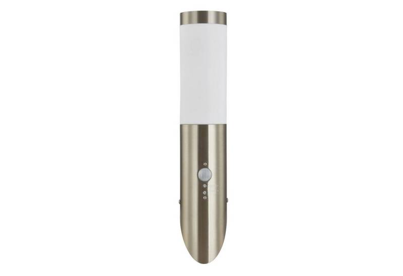 Lindby Außen-Wandleuchte Statius, Edelstahl Alu IP44mit Bewegungsmelder, 1 x 15 W LED Lindby Außen-Wandleuchte Statius, Edelstahl Alu IP44mit Bewegungsmelder, 1 x 15 W LED von Lindby