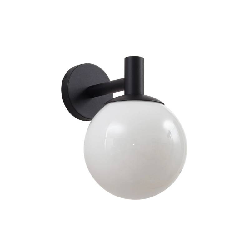Lindby Außenwandleuchte Dangan Weiß Glas ø 20 Cm Ip44 Lampe Leuchte Spot Licht B-Ware von Lindby