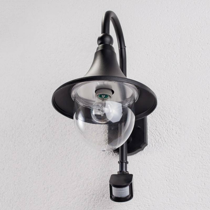 Lindby Außenwandleuchte Daphne Wandleuchte Lampe Leuchte Bewegungssensor Schw97 B-Ware von Lindby