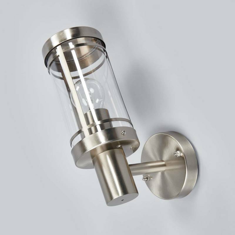 Lindby Außenwandleuchte Djori Außenlampe Wandleuchte Wandleuchte E27 Edelst587 B-Ware von Lindby