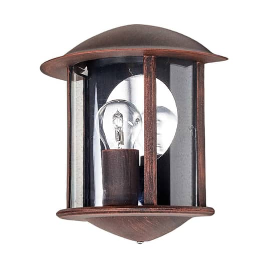 Lindby Außenwandleuchte Maelis Halbrund Außen Wandleuchte Außenleuchte Garten Lam B-Ware von Lindby