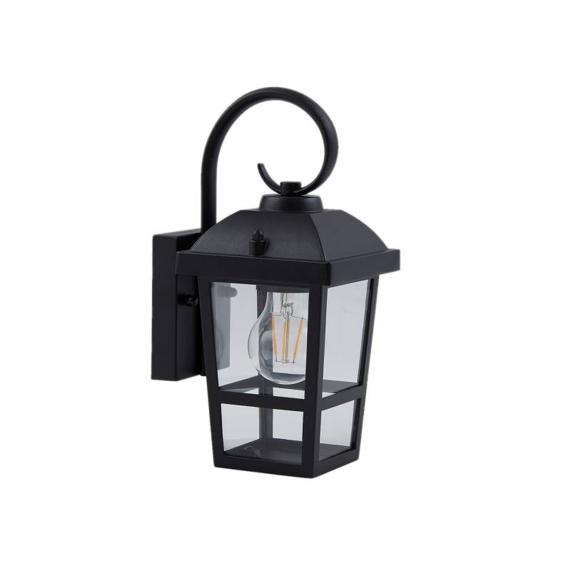 Lindby Außenwandleuchte Wandlampe Außenlampe Schwarz Edelstahl 29 Cm E27 Ip44 B-Ware von Lindby