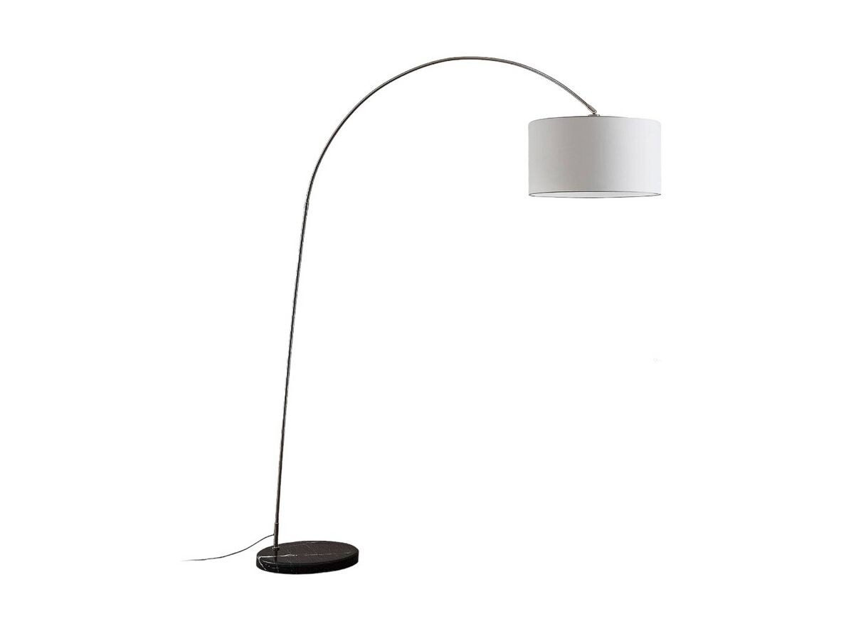 Lindby - Belinda Stehleuchte White/Nickel Lindby von Lindby