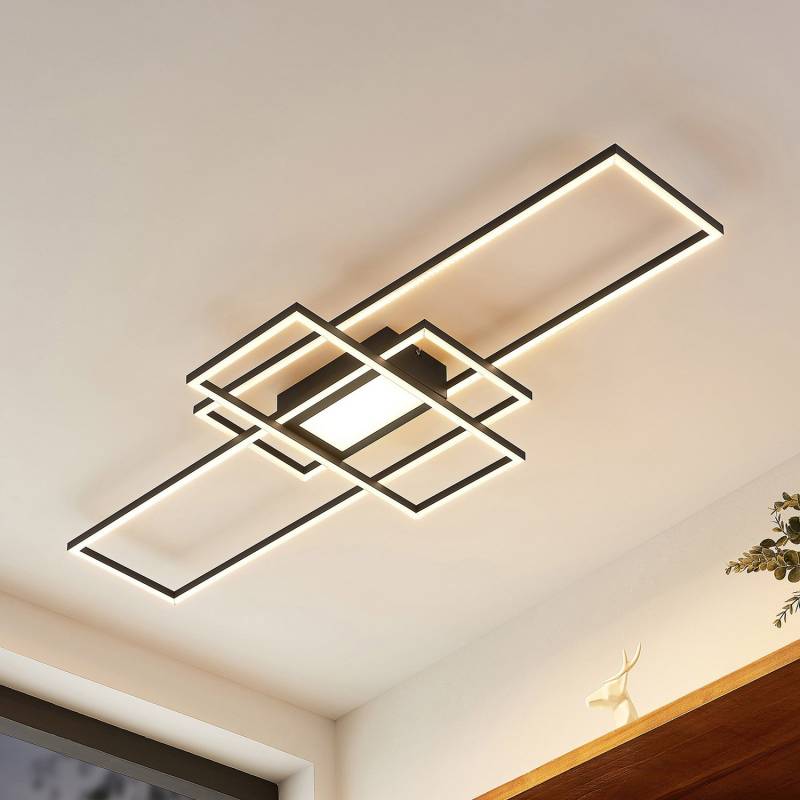 Lindby Caitlin Led Deckenlampe Deckenlampe Lampe Leuchte 525 W Stahl Anthrazit B-Ware von Lindby