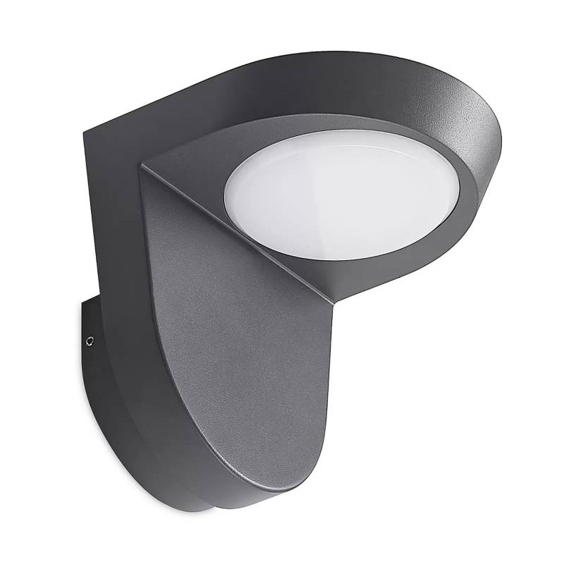 Lindby Carmelo Led Außenwandleuchte Dunkelgrau Wandleuchte Lampe Leuchte Spot B-Ware von Lindby