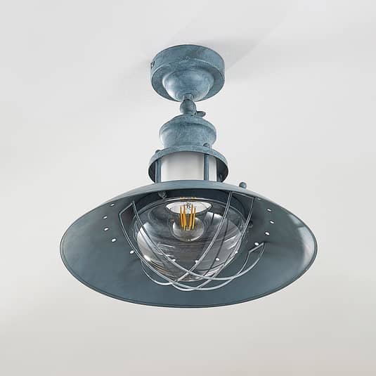 Lindby Deckenlampe Louisanne Deckenlampe Deckenlicht Lampe Industrie Stil Grau B-Ware Lindby Deckenlampe Louisanne Deckenlampe Deckenlicht Lampe Industrie Stil Grau B-Ware von Lindby