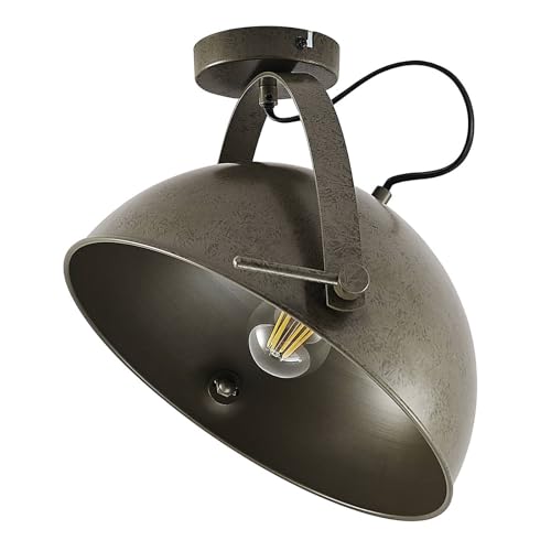 Lindby Deckenlampe 'Muriel' (Modern) in Alu aus Metall u.a. für Wohnzimmer & Esszimmer (1 flammig, E27) - Deckenleuchte, Lampe, Wohnzimmerlampe von Lindby