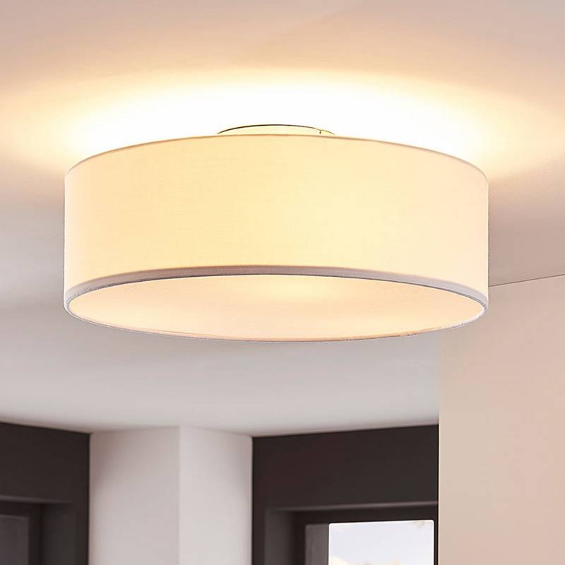 Lindby Deckenlampe Sebatin Deckenleuchte Lampe Leuchte E27 Sockel ø 40 Cm W65 B-Ware von Lindby