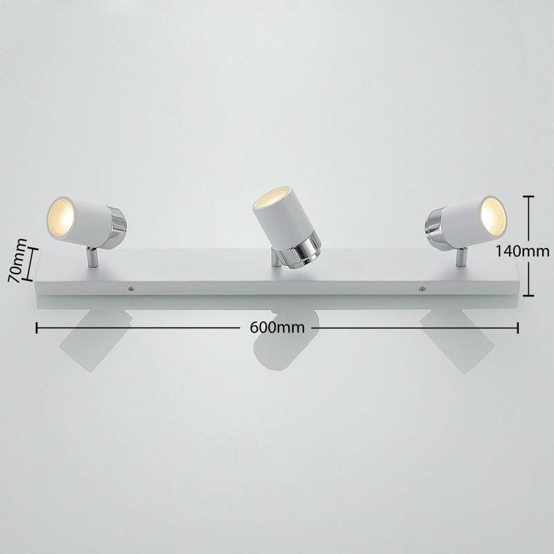 Lindby Dreiflammige Bad Deckenlampe Kardo Deckenstrahler Deckenlampe Lampe Weiß B-Ware von Lindby