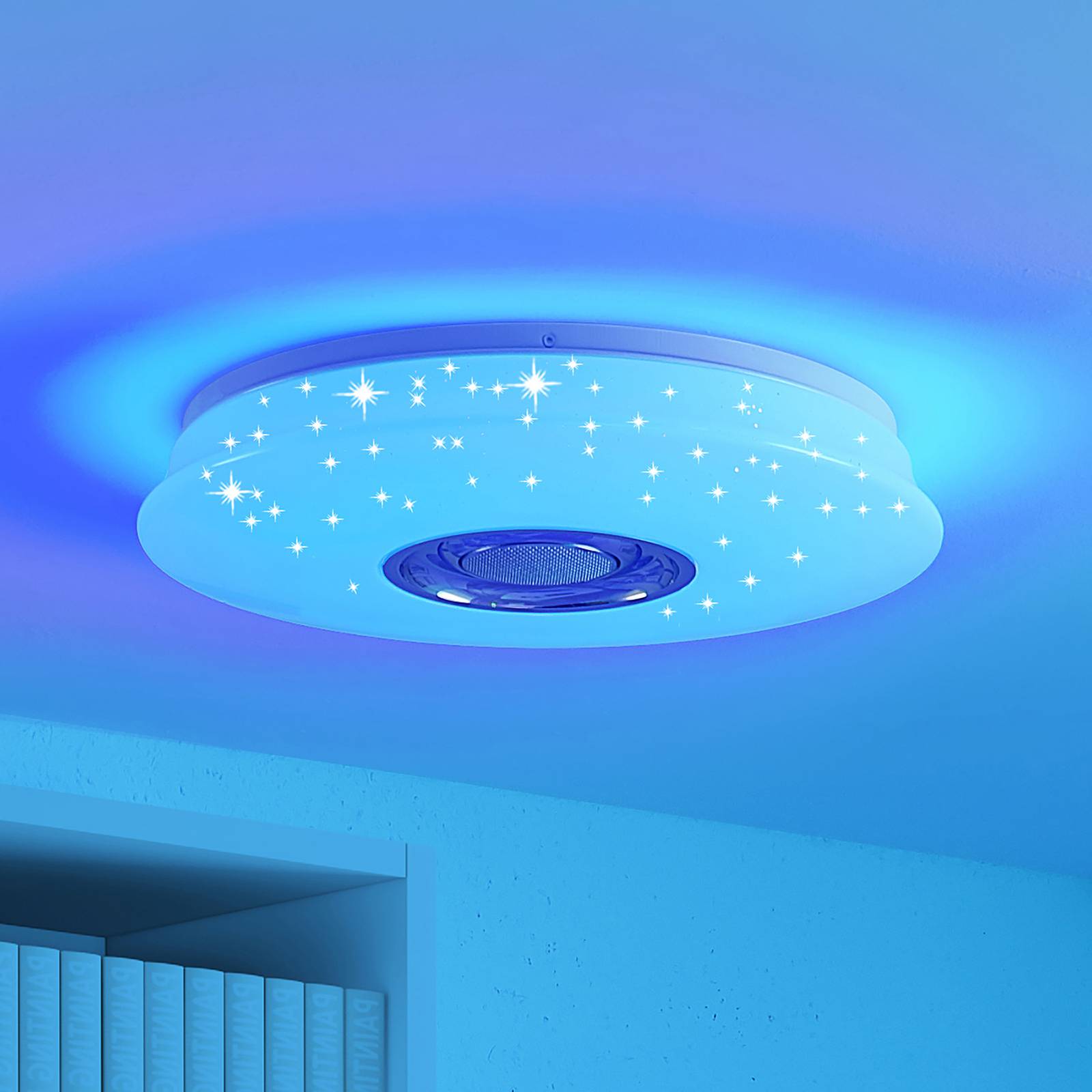 Lindby Elpida LED-Deckenlampe mit Lautsprecher von LINDBY