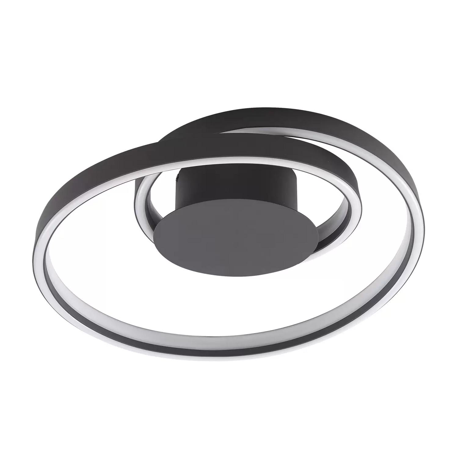 Lindby Erlinik Led Deckenleuchte Stepdim Schwarz Deckenlampe Lampe Leuchte Spot B-Ware von Lindby