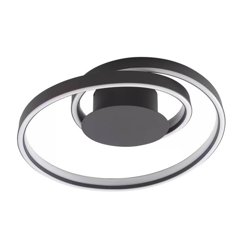Lindby Erlinik Led Deckenleuchte Stepdim Schwarz Deckenlampe Lampe Leuchte Spot B-Ware von Lindby