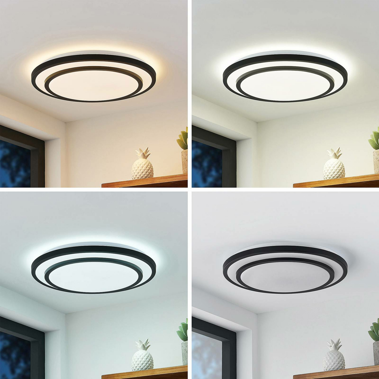 B-Ware Lindby Essina Led Deckenlampe Deckenlampe Deckenstrahler Lampe Licht Cct Dimmbar von Lindby