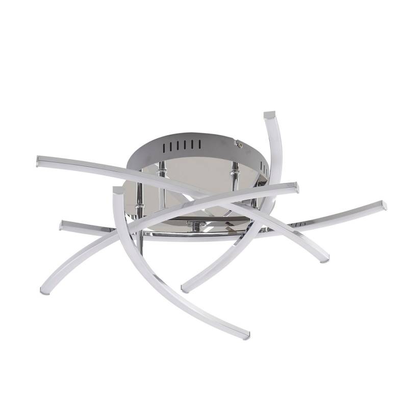 Lindby Flakira Led Deckenlampe 5 Fl. Chrom Deckenleuchte Lampe Leuchte Spot B-Ware von Lindby