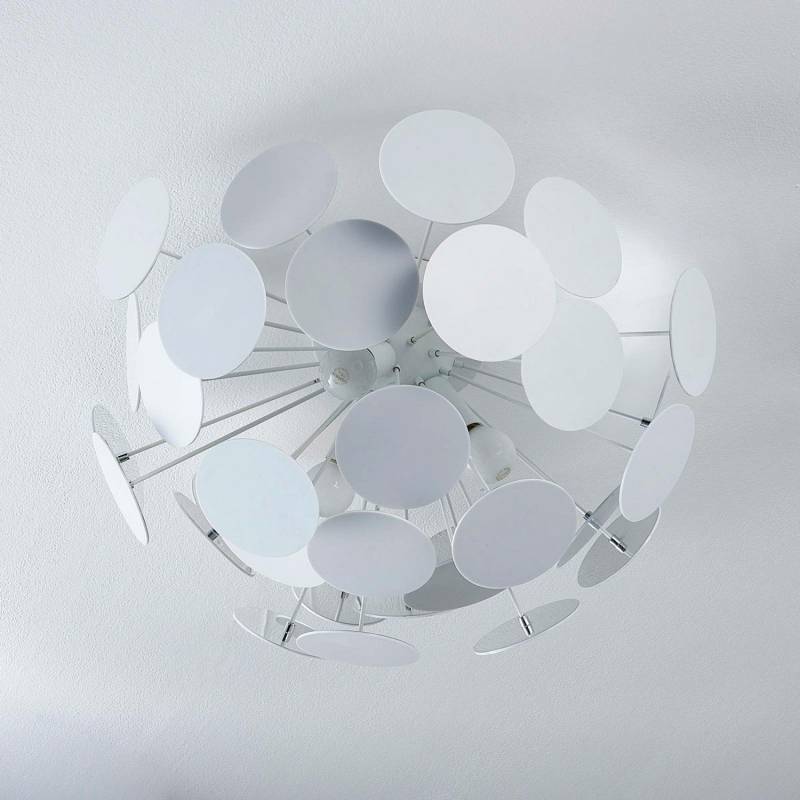 Lindby Formvollendete Deckenlampe Kinan Hängeleuchte Lampe Leuchte Weiß194 B-Ware von Lindby