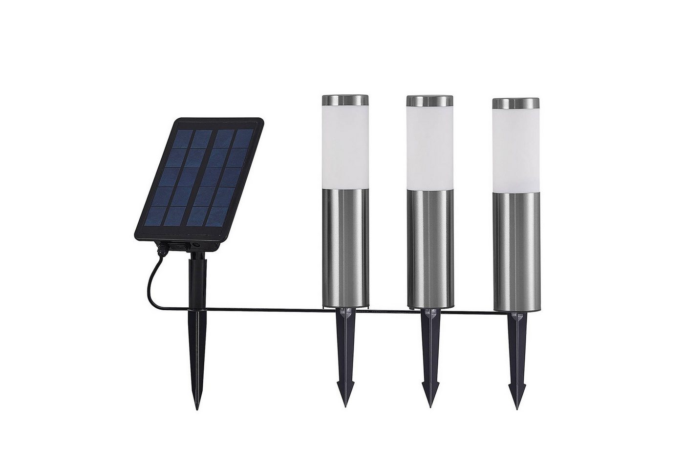 Lindby Außen-Stehlampe Lexiane, 3 x 0,5 W LED, tageslicht Lindby Außen-Stehlampe Lexiane, 3 x 0,5 W LED, tageslicht von Lindby