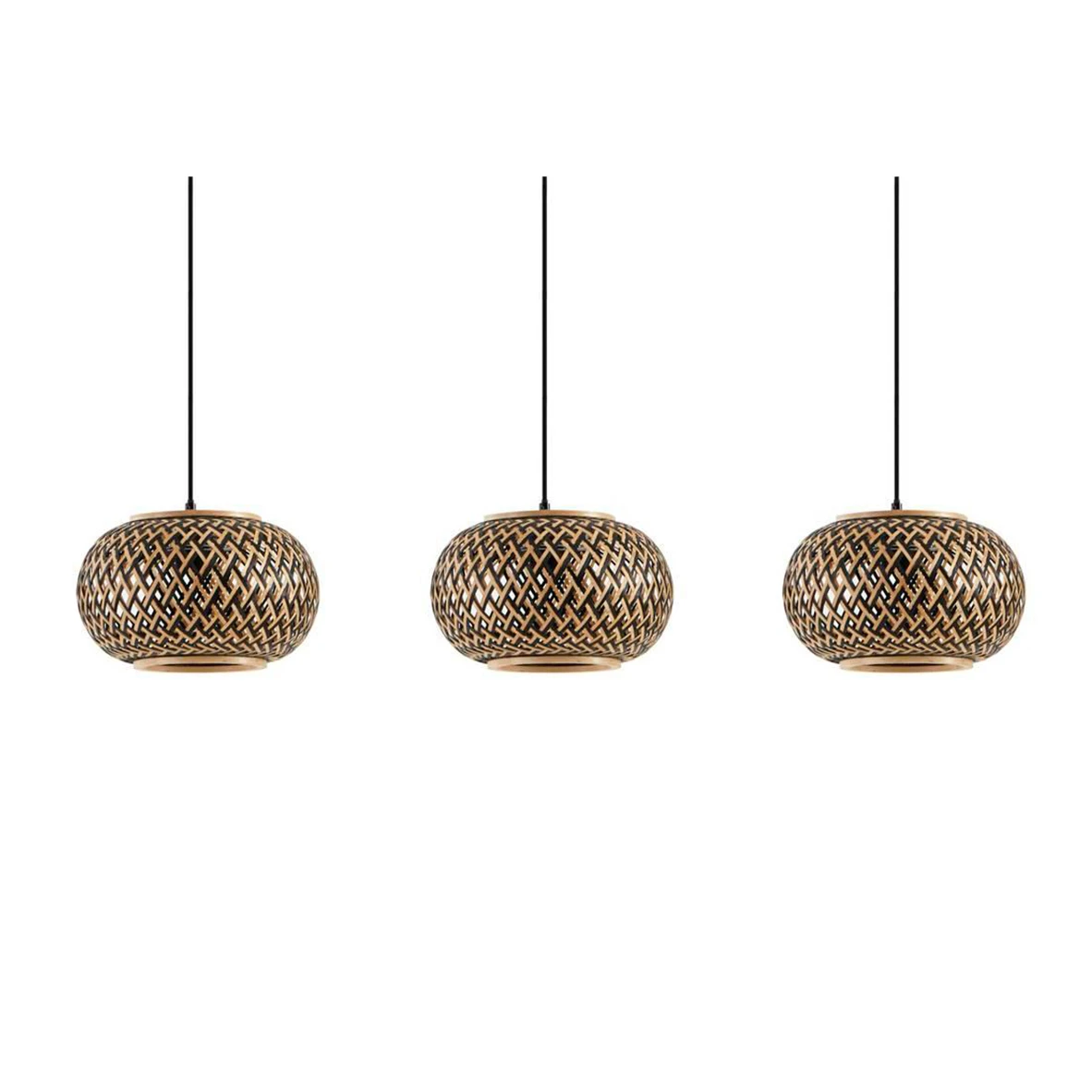 Lindby Hängeleuchte Nerys Schwarz Bambus 1.120 Cm Hängelampe Lampe Leuchte Spot B-Ware Lindby Hängeleuchte Nerys Schwarz Bambus 1.120 Cm Hängelampe Lampe Leuchte Spot B-Ware von Lindby
