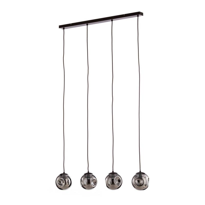 Lindby Hängeleuchte Valentina Glas Rund Smoked Deckenlampe Deckenleuchte Spot B-Ware von Lindby