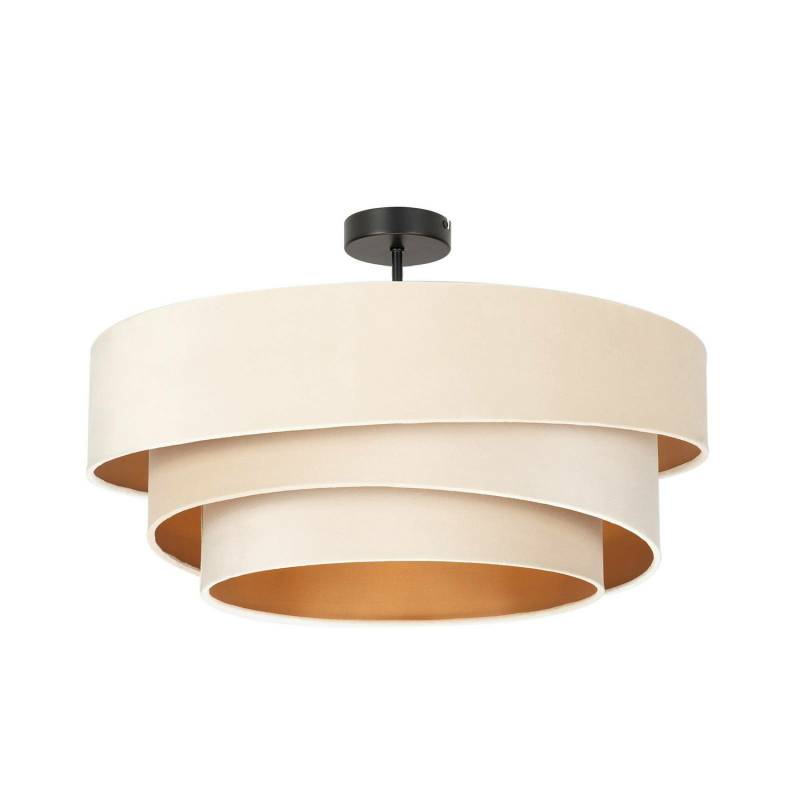 Lindby Jusari Deckenlampe Hängeleuchte Lampe Leuchte E27 3 Flmg Aus Textil W840 B-Ware von Lindby