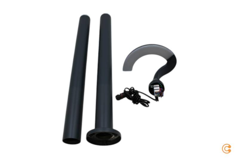 Lindby Keily LED-Mastleuchte Halbkreis Leuchte Lampe Spot Licht SIEHE TEXT/FOTO von Lindby