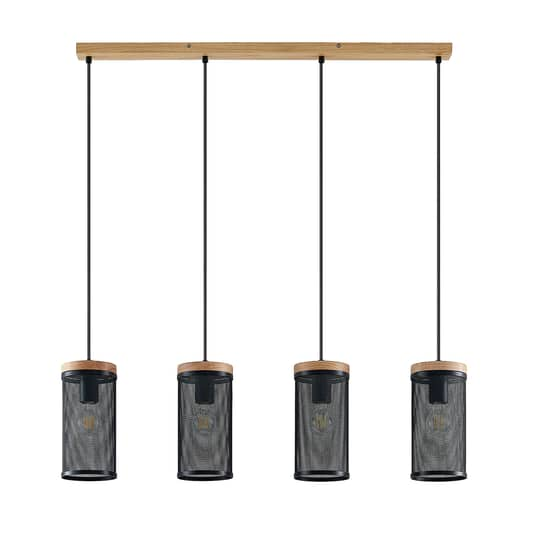 Lindby Kiriya Hängeleuchte Deckenlampe Pendelleuchte Deko Deckenlampe E27 4 Flg B-Ware von Lindby