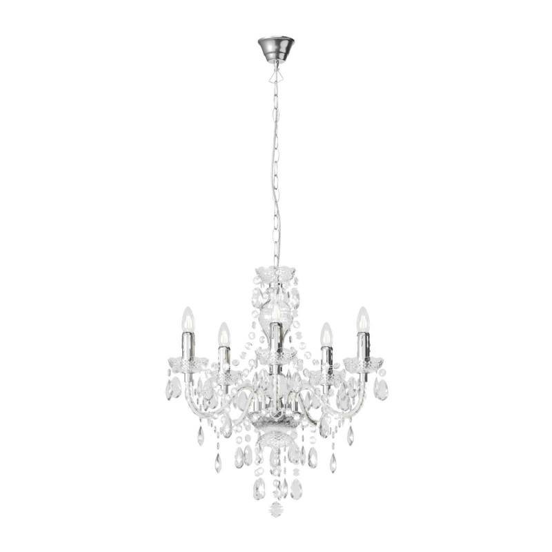Lindby Kronleuchter Merida Wohnzimmerleuchte Hängeleuchte Designerleuchte E14985 B-Ware von Lindby
