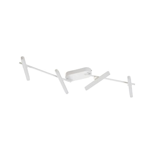 Lindby LED Deckenlampe Eldrin dimmbar (Modern) in Weiß aus Metall (4 flammig,) - Deckenleuchte Wandleuchte Strahler Spot Lampe Wohnzimmerleuchte von Lindby