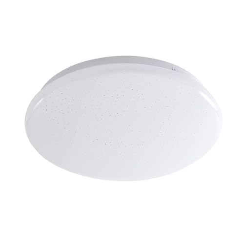 Lindby LED Deckenlampe Ø 28 cm, Deckenleuchte Bad Schutzart IP44, 12W LED, 4000K, Wohnzimmerlampe, Esszimmerlampe, Flurlampe, Badezimmerlampe, Badleuchte von Lindby