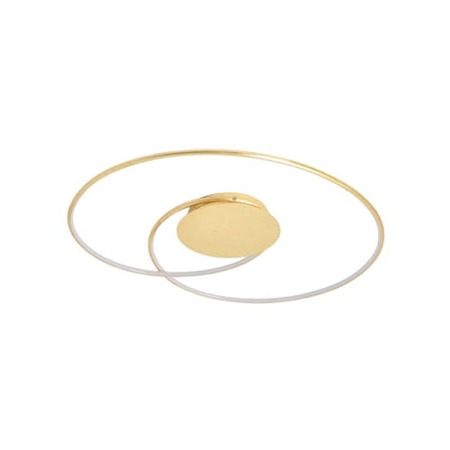 Lindby LED Deckenleuchte Joline (Modern) in Gold/Messing aus Metall (1 flammig,) - Lampe Deckenlampe Wohnzimmerleuchte von Lindby