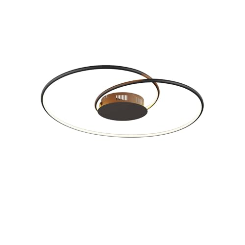 Lindby LED Deckenleuchte 'Joline' (Modern) in Schwarz aus Metall u.a. für Wohnzimmer & Esszimmer, Lampe, LED-Deckenlampe, Deckenlampe, Wohnzimmerlampe von Lindby