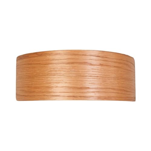 Lindby LED Holz Wandlampe 23 cm, Wandleuchte innen Uplight and Downlight Innenleuchte Wand 6W Wohnzimmer Esszimmer Flur von Lampenwelt