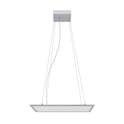 Lindby LED 'Luram' (Modern) in Chrom aus Aluminium u.a. für Wohnzimmer & Esszimmer (1 flammig,), Wohnzimmerlampe von Lindby