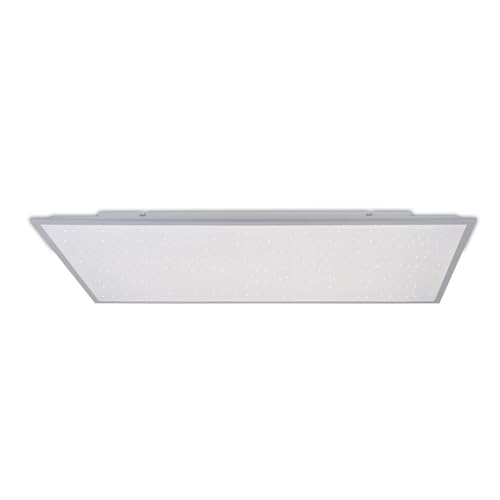 Lindby LED Panel 'Kenma' dimmbar mit Fernbedienung (Modern) in Weiß u.a. für Wohnzimmer & Esszimmer (1 flammig,) - Bürolampe, Deckenlampe, Deckenleuchte, Lampe, Wohnzimmerlampe von Lindby