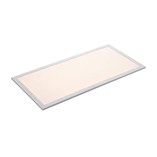 Lindby LED Panel 'Stenley' (Modern) in Alu u.a. für Küche (1 flammig,) - Bürolampe, Deckenlampe, Deckenleuchte, Lampe, Küchenleuchte von Lindby