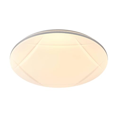 Lindby LED Smart Home Deckenlampe 'Favoria' dimmbar (Modern) in Weiß u.a. für Wohnzimmer & Esszimmer (1 flammig,) - Deckenleuchte, Lampe, Wohnzimmerlampe von Lindby