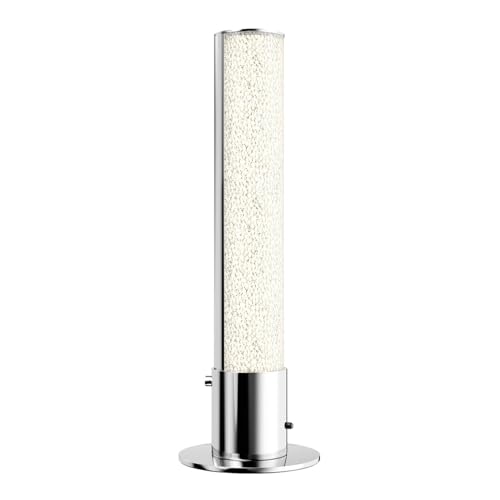 Lindby LED Tischlampe 'Fria' dimmbar mit Fernbedienung (Modern) in Transparent u.a. für Wohnzimmer & Esszimmer (1 flammig,) - Tischleuchte, Schreibtischlampe, Nachttischlampe von Lindby