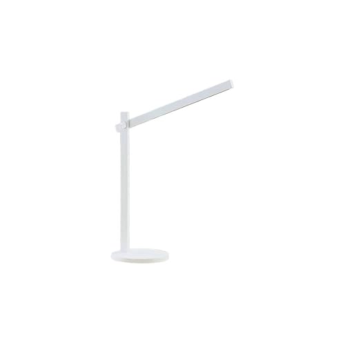 Lindby LED Tischlampe 'Loretta' dimmbar (Modern) in Weiß u.a. für Arbeitszimmer & Büro (1 flammig,) - Tischleuchte, Schreibtischlampe, Nachttischlampe, Licht nach oben unten von Lindby