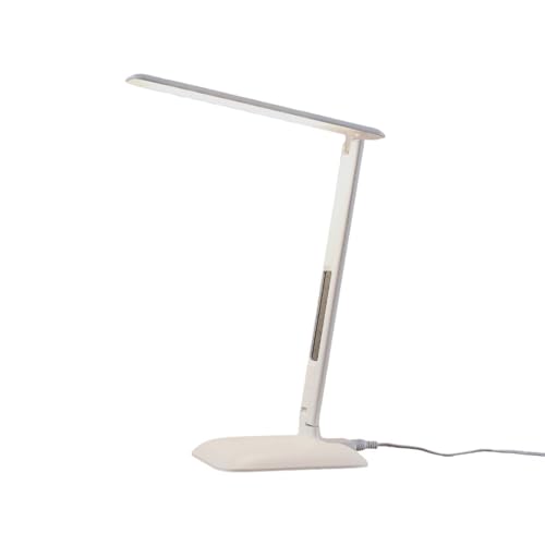 Lindby LED Tischlampe 'Ludmilla' dimmbar (Modern) in Weiß u.a. für Arbeitszimmer & Büro (1 flammig,) - Tischleuchte, Schreibtischlampe, Nachttischlampe, Arbeitszimmerleuchte von Lindby