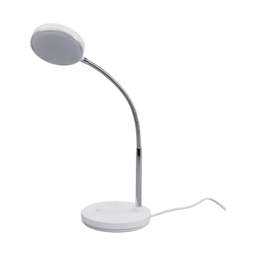 Lindby LED Tischlampe 'Milow' (Modern) in Weiß u.a. für Wohnzimmer & Esszimmer (1 flammig,) - Tischleuchte, Schreibtischlampe, Nachttischlampe, Wohnzimmerlampe von Lindby