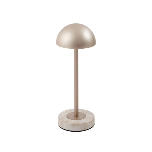 Lindby LED Tischlampe Pippin dimmbar (Modern) in Gold/Messing aus Metall (1 flammig,) - Tischleuchte Schreibtischlampe Nachttischlampe Wohnzimmerleuchte von Lindby