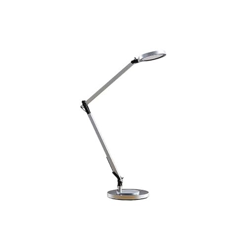 Lindby LED Tischlampe 'Rilana' dimmbar (Modern) in Alu u.a. für Arbeitszimmer & Büro (1 flammig,) - Tischleuchte, Schreibtischlampe, Nachttischlampe, Arbeitszimmerleuchte von Lindby