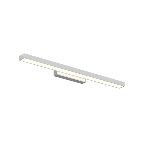 Lindby LED Wandleuchte, Wandlampe Bad Alenia (spritzwassergeschützt (Modern) in Chrom aus Aluminium (1 flammig) - Wandleuchten Spiegelleuchte Badezimmer Wandbeleuchtung Badezimmerleuchte von Lindby