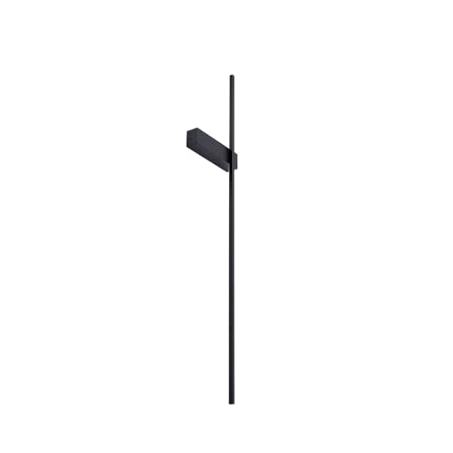 Lindby LED Wandleuchte, Wandlampe Innen Natsumi (Modern) in Schwarz aus Aluminium (1 flammig) - Wandstrahler Wandbeleuchtung Schlafzimmer/Wohnzimmer Wohnzimmerleuchte von Lindby
