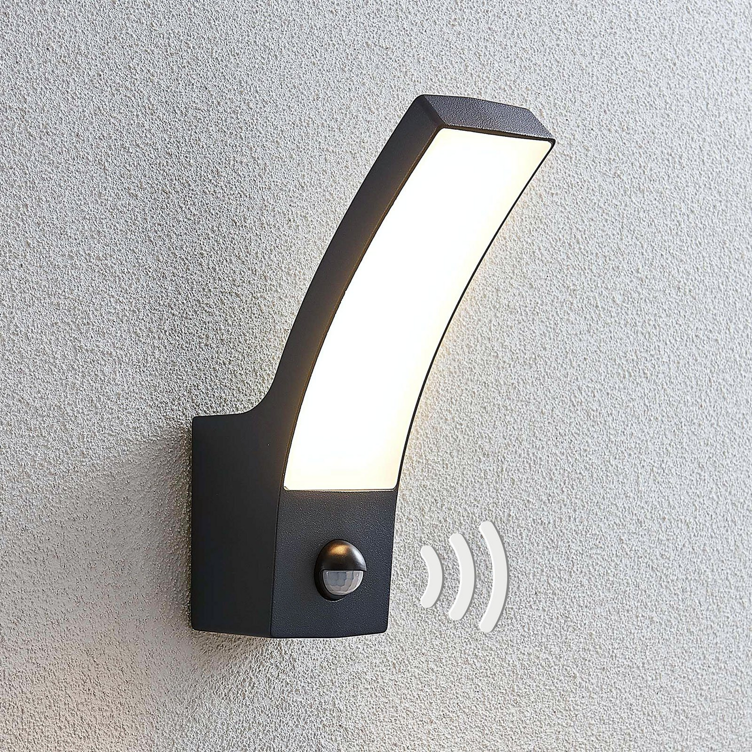 Lindby Led Außen Wandleuchte Ilvita Wandleuchte Außenlampe Lampe Sensor Anthrazit B-Ware Lindby Led Außen Wandleuchte Ilvita Wandleuchte Außenlampe Lampe Sensor Anthrazit B-Ware von Lindby